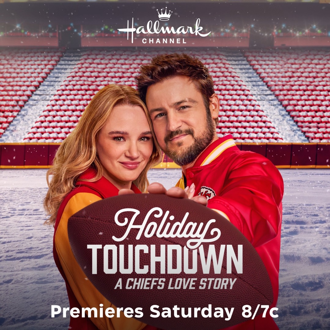 #ChiefsKingdom, are you ready for game day? Get ready to cheer as the Kansas City Chiefs take on Carolina! 🏈 #HolidayTouchdown: A Kansas City Chiefs Love Story premieres this Saturday, November 30 at 8/7c.