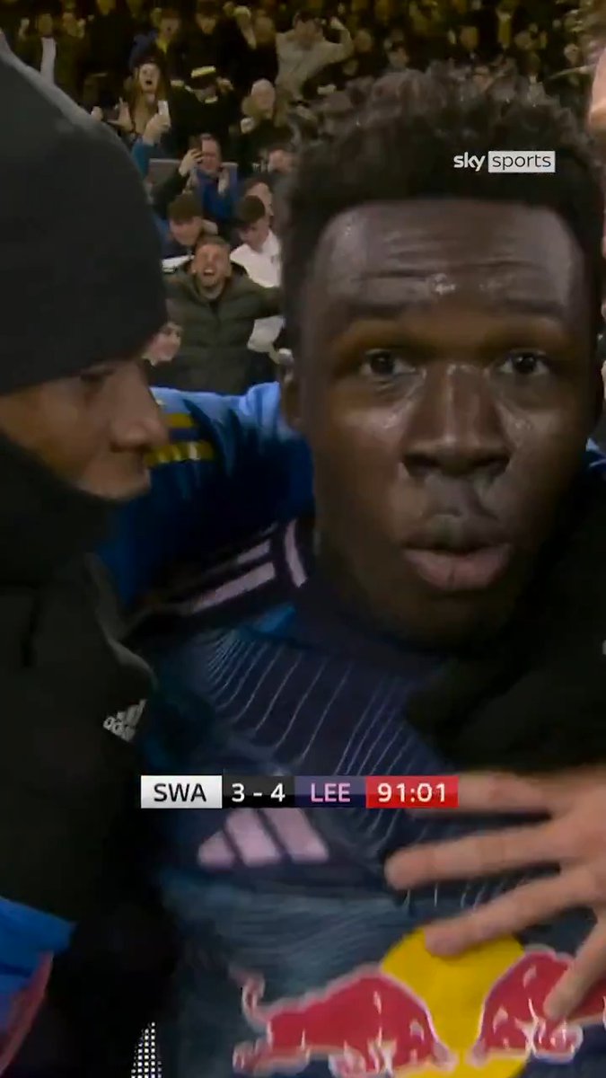 "There's ALWAYS a twist in the Championship!" 🎙 Relive the final moments of Swansea vs Leeds here! 🤩