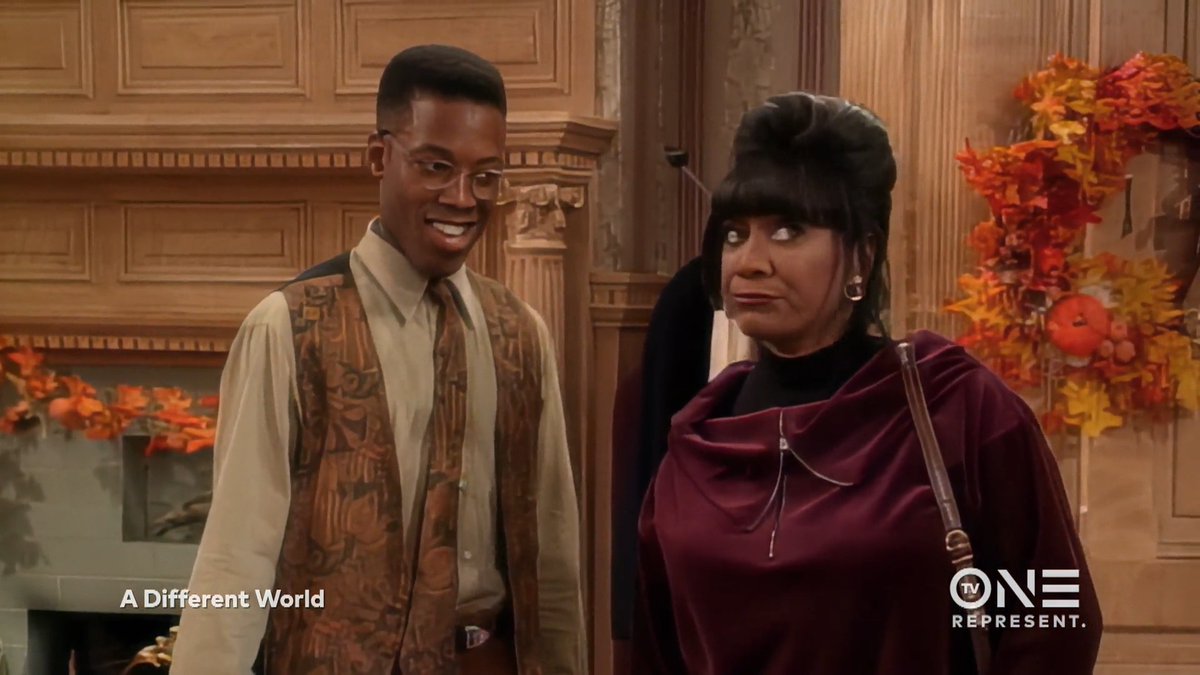 We loved Patti LaBelle as Dwayne Wayne's mother - she always kept it real! Don't miss our #ADifferentWorld Thanksgiving marathon in HD format, kicking off on Thursday at 6a/5c.
