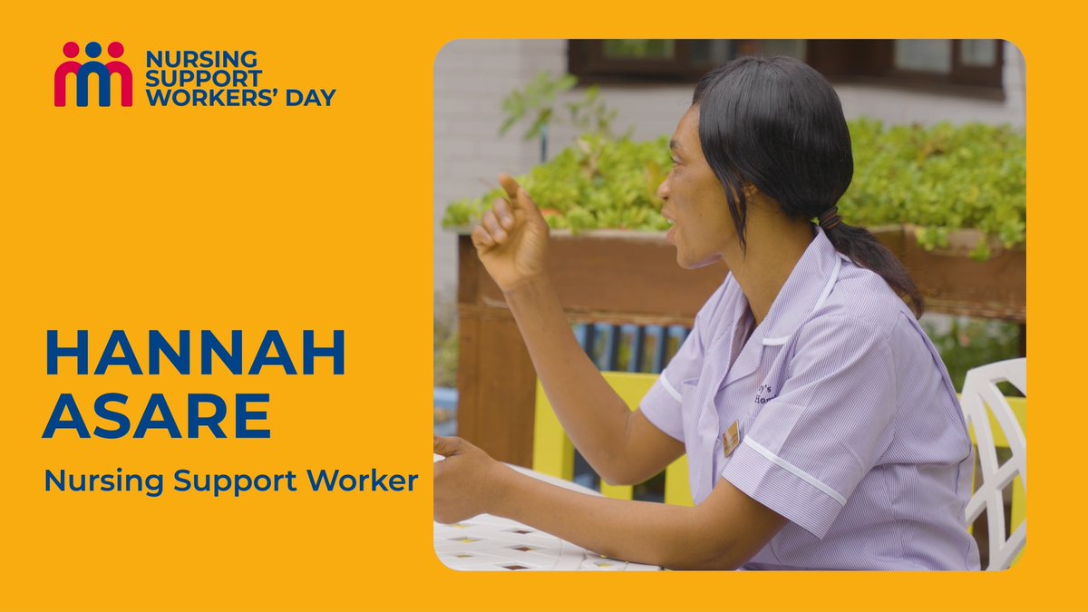 "We encourage and embrace everyone's backgrounds" 💛 Hannah embeds a caring nature into her role as a nursing support worker every day. Whether it's building connections with patients or collaborating as a team with her colleagues, working together as one is what matters. Watch and share her video to show your appreciation. #NursingSupportWorkersDay