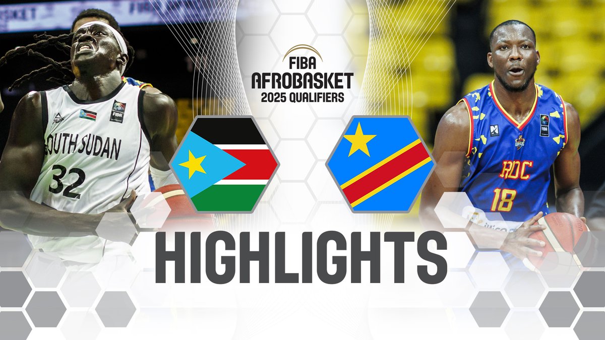 ⚔️ A match that lived up to all its promises! The 🇨🇩 Congolese's 76-69 overtime ended South Sudan's unbeaten run (since August 2022) on the continent! 🔥 #AfroBasket #Qualifiers