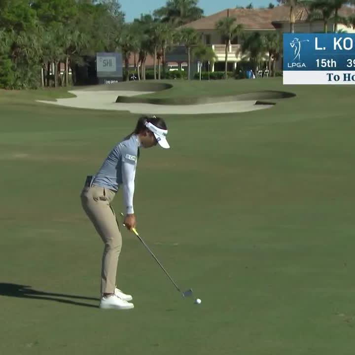Lydia Ko is making a Sunday surge 🤯