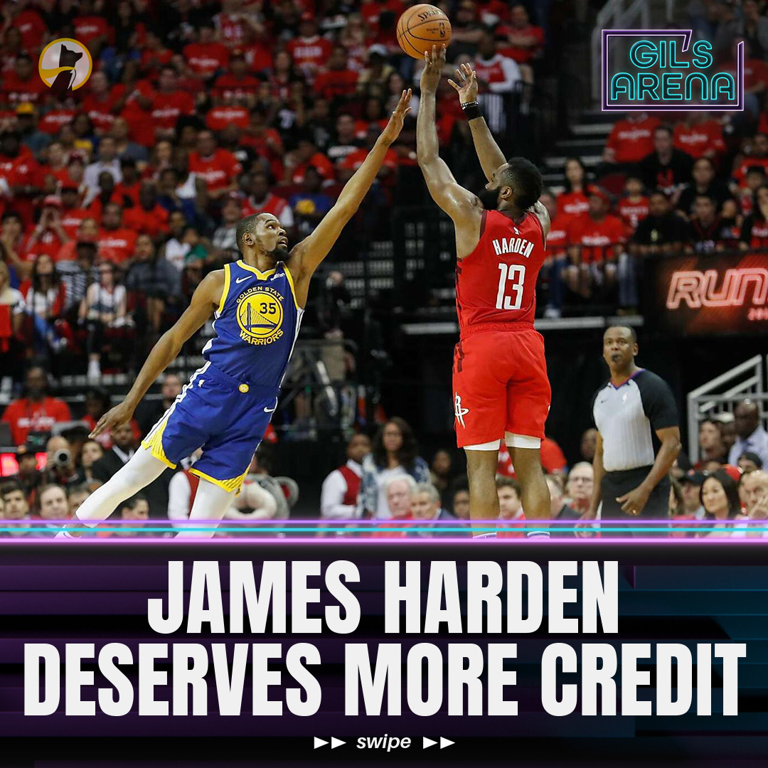 "Why isn't James Harden getting credit for taking [the KD Warriors] to the brink?!" Gil goes berserk during 2018 Western Conference Finals debate.