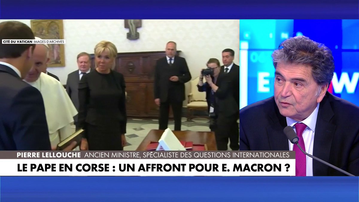 Pierre Lellouche : «Le Pape a voulu se rendre hommage à une île où l’Église a une longue tradition. C’est pas mal jouer, ça va obliger au président de la République de l’accueillir sur le sol français.»
