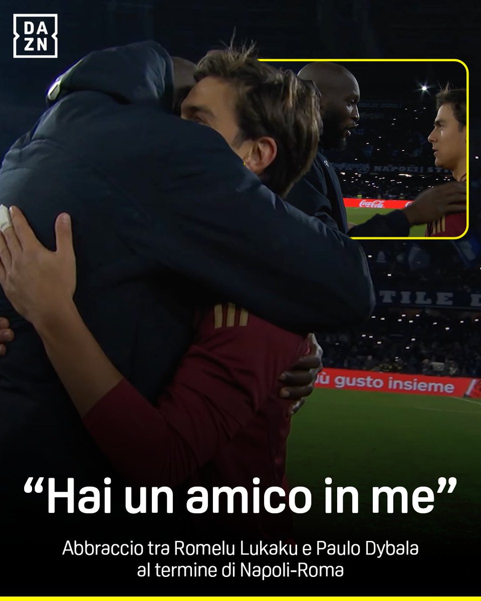 Qui Dybala chiede a Lukaku se può mettere una buona parola con Conte per scappare da Roma e tornare in un top club