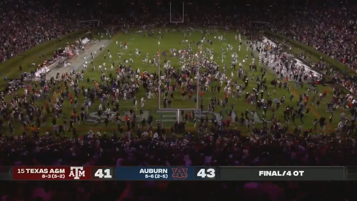 Relive last night's instant classic 🎬 #WarEagle🦅