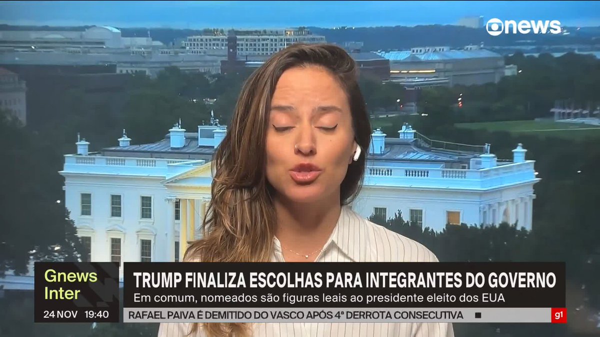 Globo: Donald Trump finalizou as escolhas para integrantes do governo. Em comum, os nomeados são figuras leais ao presidente eleito dos EUA. Sério? E tu queria que colocasse os inimigos dele??