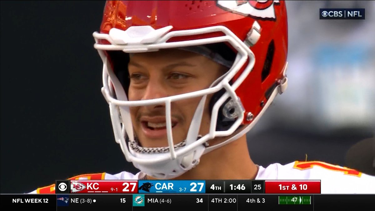 Mitch Holthus calls a Patrick Mahomes game-winning drive in Carolina!