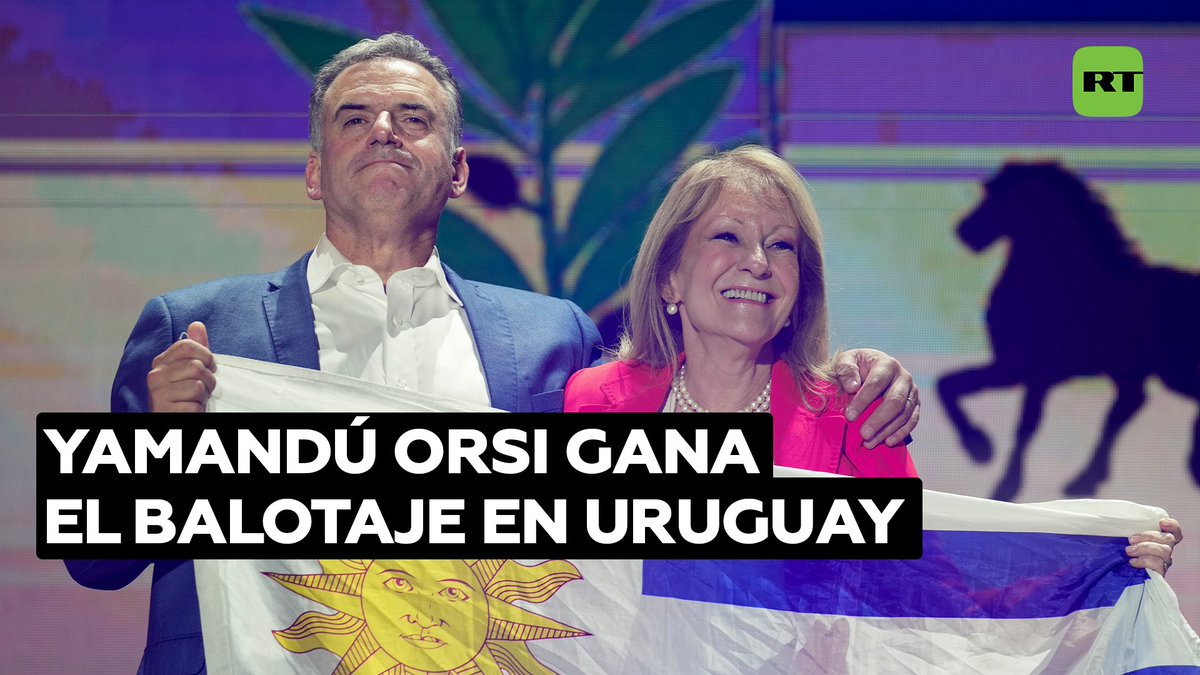 El progresista Yamandú Orsi, del Frente Amplio (FA), ha ganado la segunda vuelta de las elecciones presidenciales en Uruguay, que se ha celebrado este domingo. Diana Deglauy