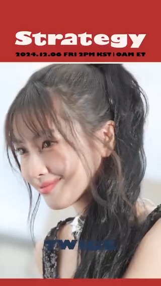TWICE 14TH MINI ALBUM "STRATEGY" STRATEGY Concept Video 1❤️🍃 #MOMO [STRATEGY] Pre-Save / Pre-Order ➮ Release on 2024.12.06 FRI 2PM KST/0AM ET #TWICE #트와이스 #STRATEGY #모모