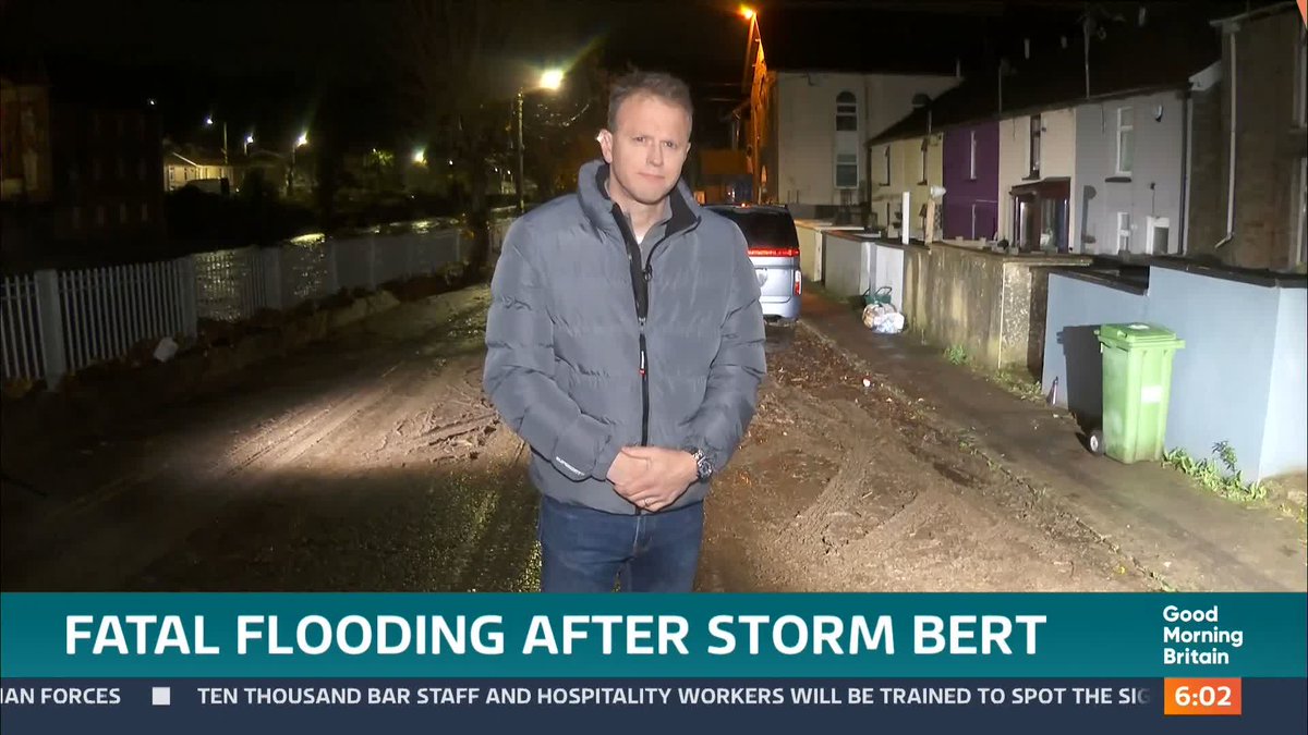 Clean up efforts in the wake of Storm Bert are expected to be hampered today with more than 300 flood warnings and alerts in place across England and Wales, including three severe flood warnings, meaning risk to life. Nick Dixon reports.
