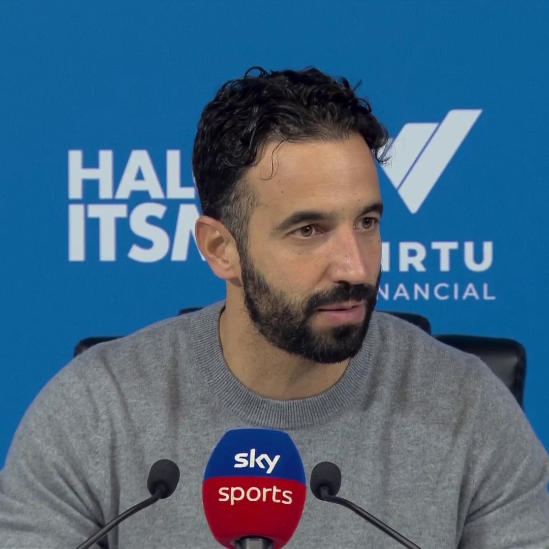"We are going to suffer for a long period" 💭 Ruben Amorim says winning with Manchester United will take time 🔴