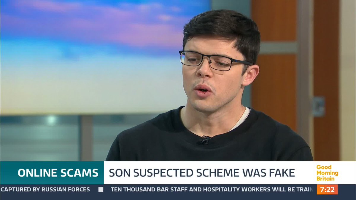 Des Healey explains the lengths the scammer went to, to deceive him before Des' son Derren became suspicious of the calls. Derren tells Susanna Reid and Ed Balls about how he encouraged his dad to call the police.