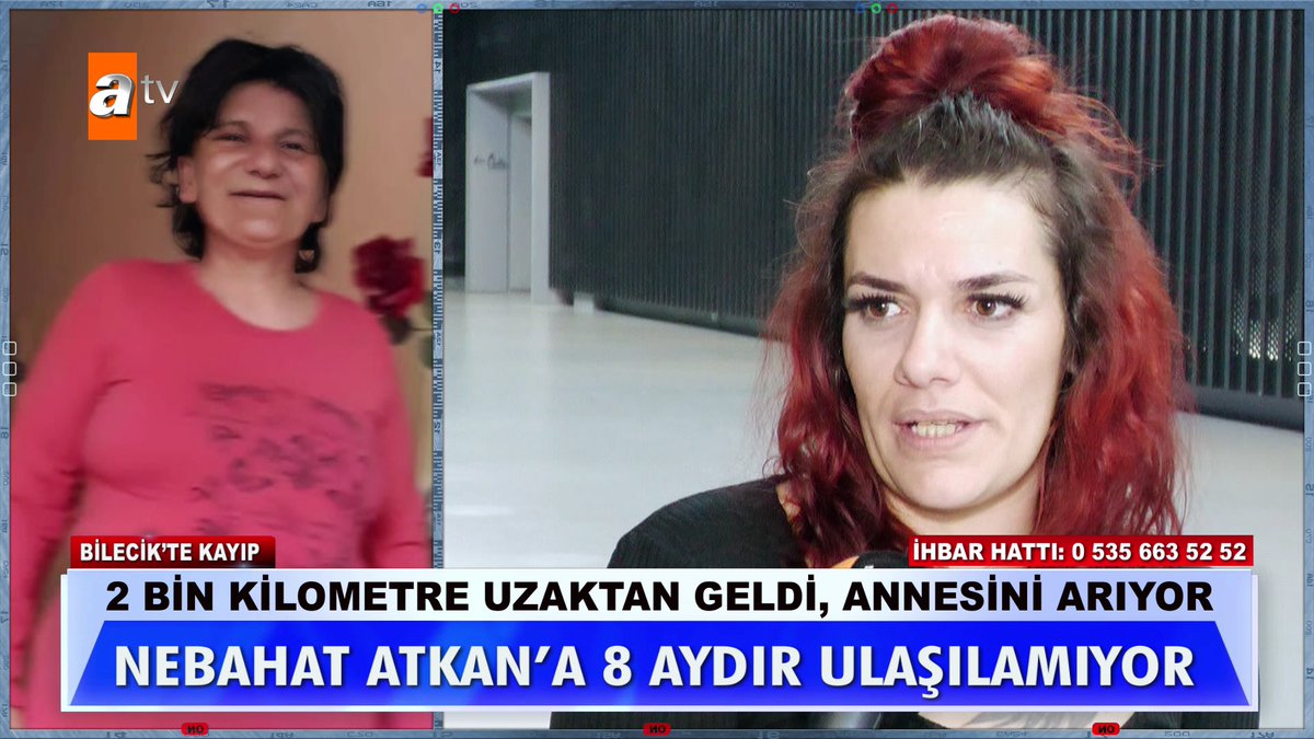 Nebahat Atkan'a 8 aydır ulaşılamıyor... #MügeAnlıİleTatlıSert #MügeAnlı atv