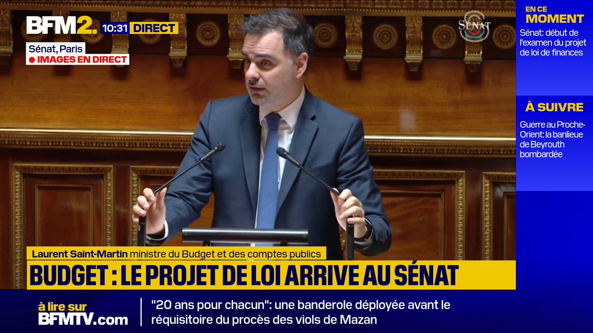 "Quand il y a 97.000 élèves en moins à la rentrée 2025, alors réduire le nombre de recrutements de 4.000 apparaît aussi de bonne gestion" Laurent Saint-Martin s'exprime sur le nombre de professeurs pour la rentrée prochaine
