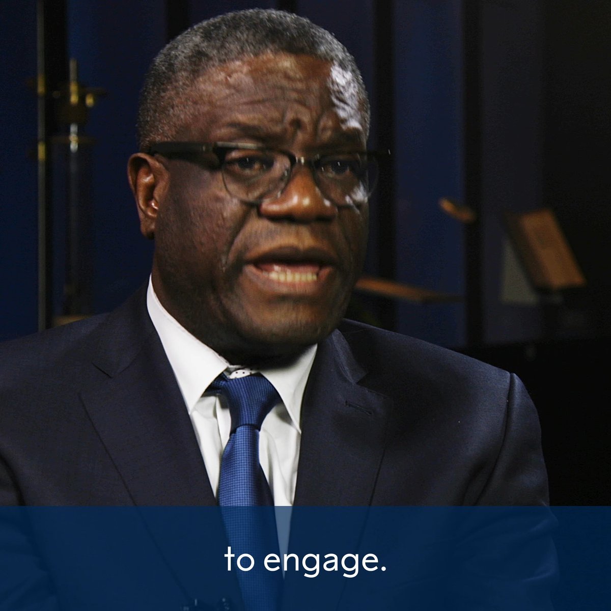 “When women are destroyed, it’s not a women’s question. It’s a human question.” Denis Mukwege was awarded the 2018 #NobelPeacePrize for his work fighting against the use of sexual violence in war. Today is the International Day for the Elimination of Violence against Women.