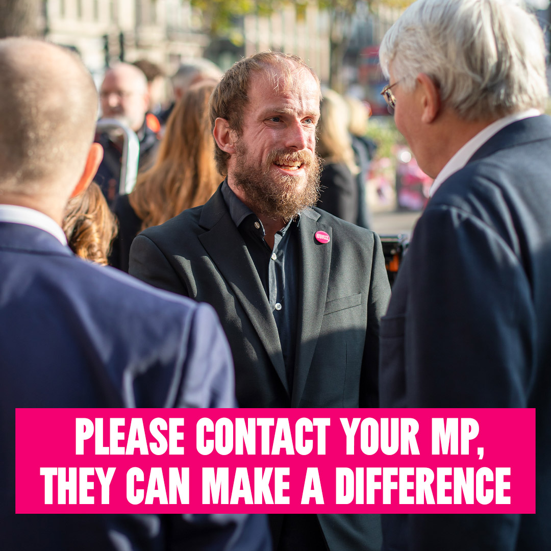 “My dying wish is that the cancer that will kill me will not leave me suffering a horrible death.” For people like Nathaniel Dye MBE, having the choice of an assisted death would provide peace of mind at the very end of life. Please contact your MP before Friday.
