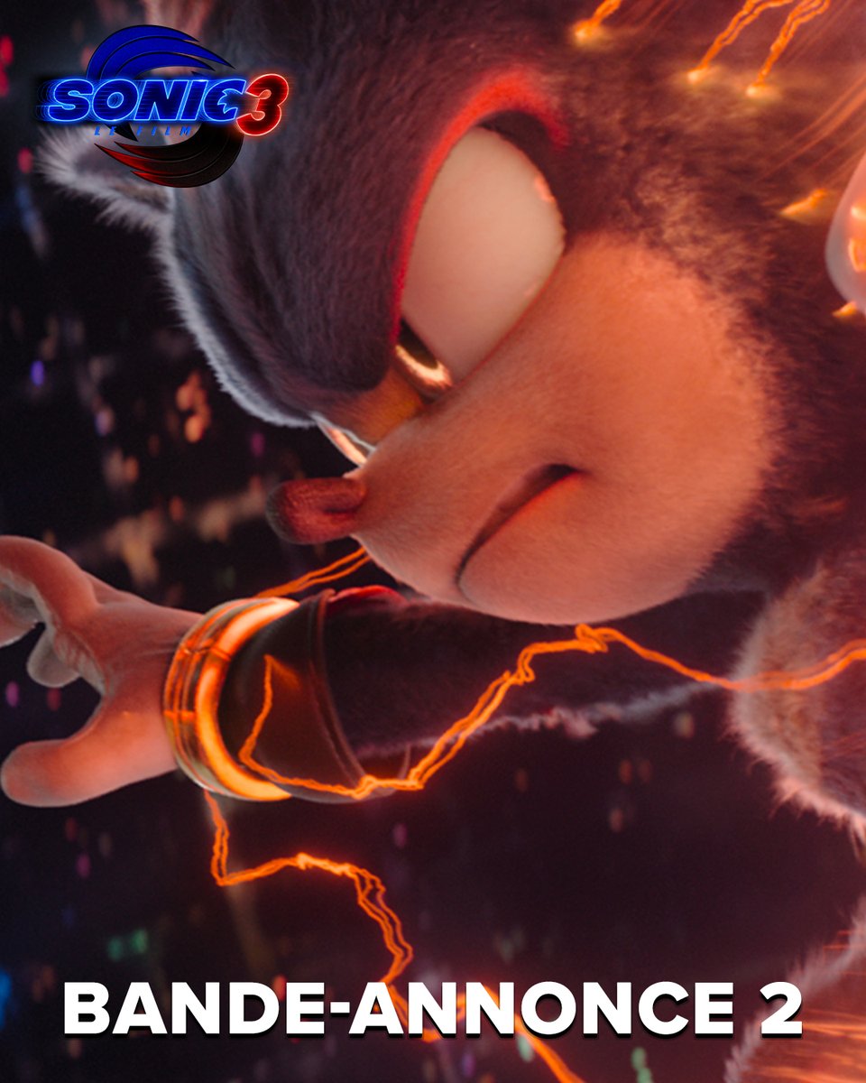 🇫🇷 Voici la bande annonce de Sonic 3 avec le retour de Malik Bentalha et Jean-Pierre Michael sur Shadow ! 😍