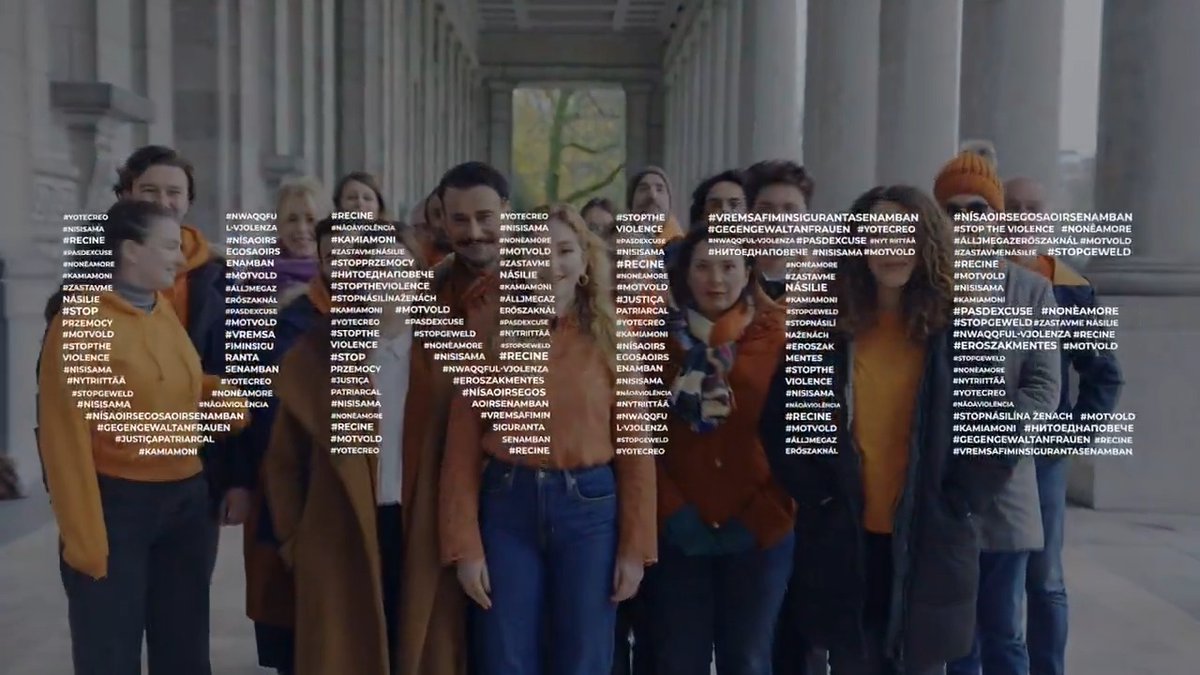 No matter the language, the message is clear: #StopTheViolence. We UNITE to stand against violence. With the EU’s first law against violence on women and domestic violence, we’ve taken a historic step—but the fight continues. For a safer future for all.