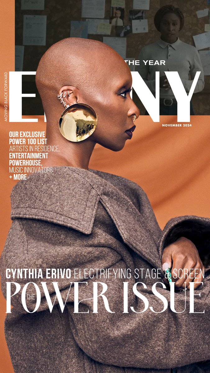 Cynthia Erivo is lighting the way with passion and grace, all while inspiring us all to break new ground and follow our dreams. Read more on Elphie 💚🧹, our 2024 #EBONYPower100 Pathbreaker of the Year: