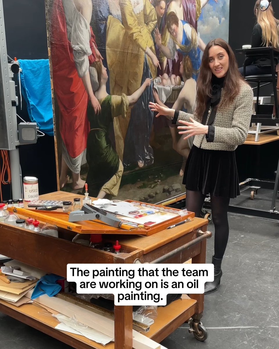 Have you ever wondered what tools are used when conserving a painting? 🤔 As part of our 200th birthday celebrations, we invited Alice Loxton behind the scenes and into our Conservation Studio, where she takes a closer look at how our team care for the collection.