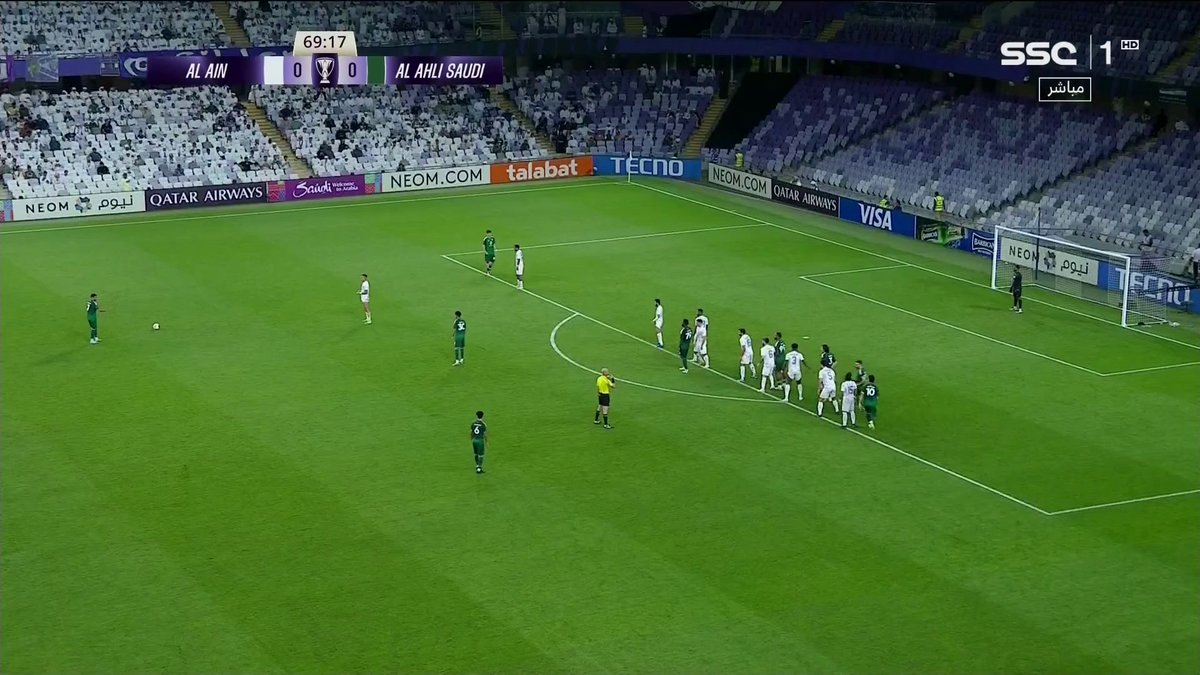 توووووني يحرز الهدف الأول ⚽️💚 #الأهلي_العين #دوري_أبطال_آسيا_للنخبة