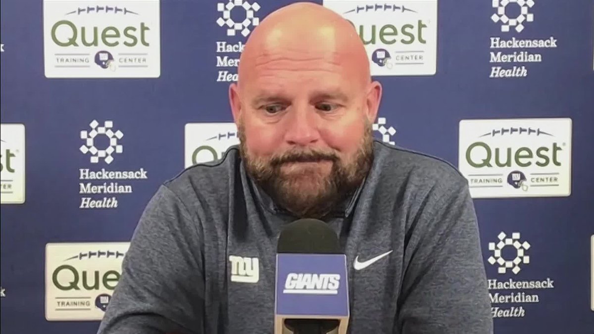 "The guys played hard, they played with effort. Just didn't do enough." Brian Daboll was asked about Malik Nabers and Dexter Lawrence calling the Giants' play "soft" after the game yesterday: