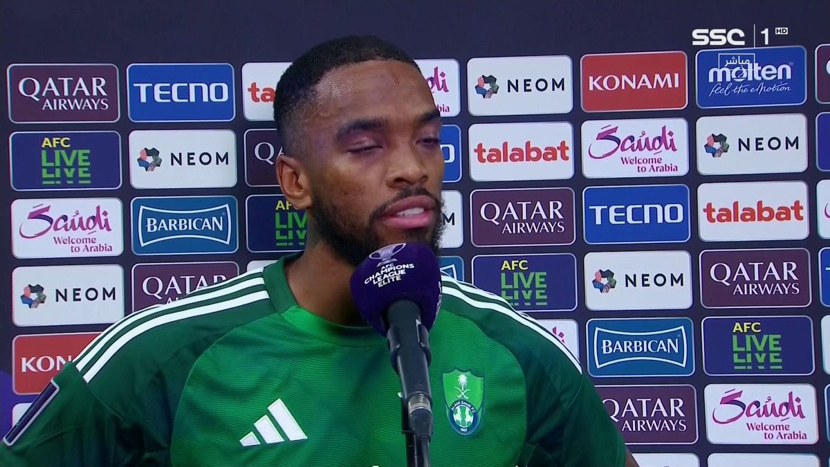 🎙️ إيفان توني : لا أعلم ما هو السر في الاختلاف ما بين دوري الأبطال والدوري المحلي، ونعد الجماهير بتقديم كل شيء.