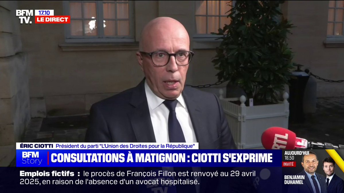 C’est toujours un délice d’entendre cet assisté de Ciotti qui se gave d’argent public et fait payer la maison de retraite de sa mère au contribuable demander des économies et fustiger l’assistanat. Rends l’argent, guignol.