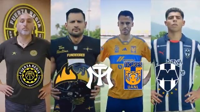 Junto a Club Tigres 🐯, Rayados, Fuerza Regia, Sultanes de Monterrey y monterreylfa estamos haciendo equipo contra la violencia hacia las mujeres. Que quede claro: Si te metes con una mujer, te metes CON TODO NUEVO LEÓN.