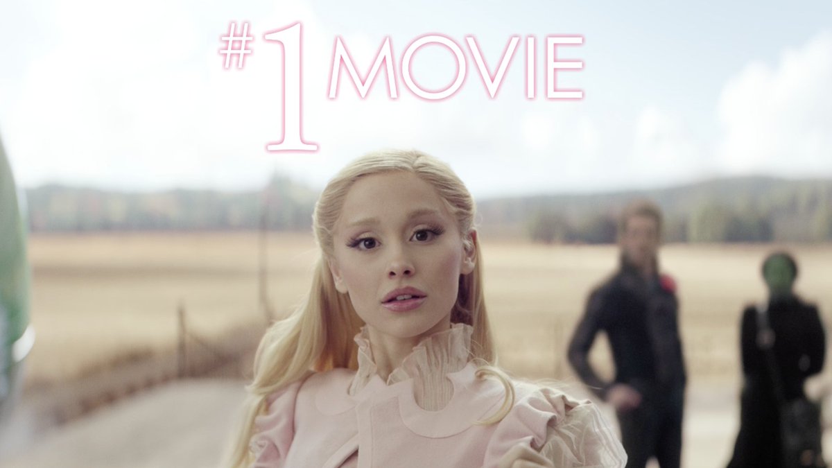 We have an announcement to make: Wicked is the #1 Movie in the World!