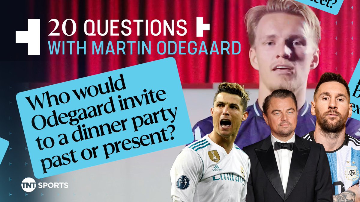 🗣️ Introducing 20 Questions with Arsenal captain Martin Ødegaard 🔴 ❤️ Best friend in football 🍽️ Dinner party guests 📲 Last Google search ✚ More!