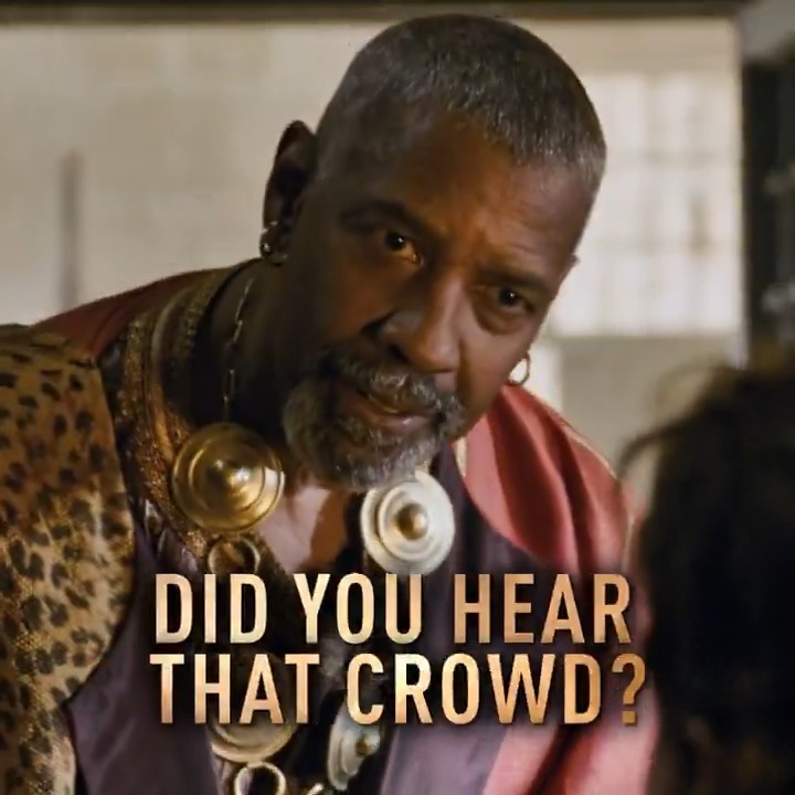 Audiences are calling #GladiatorII “ferociously entertaining.” Get tickets now to see it in on the biggest screen possible!