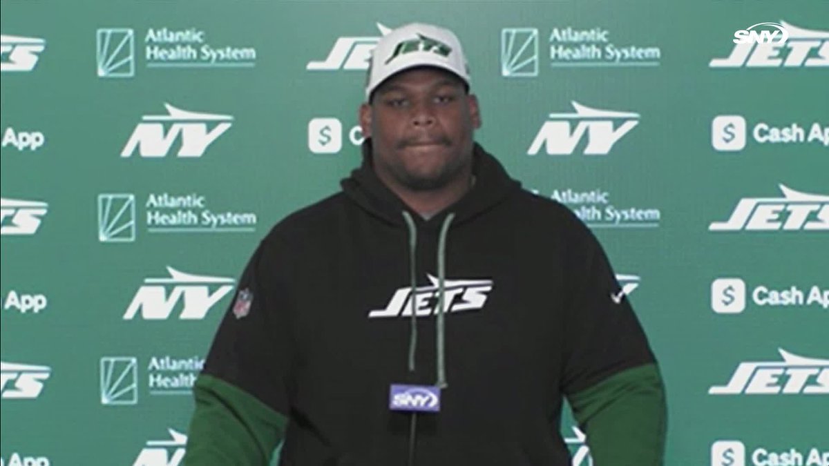 "I kind of didn't have a reaction. That's something that I can't control and that's something that upstairs controls." Quinnen Williams was asked about his reaction to Joe Douglas' firing: