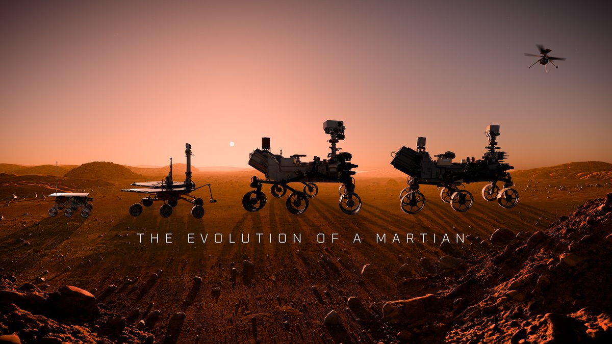 Small wheels, big dreams. Witness the evolution of Mars rovers as we honor decades of exploration. The future of Mars is just getting started.