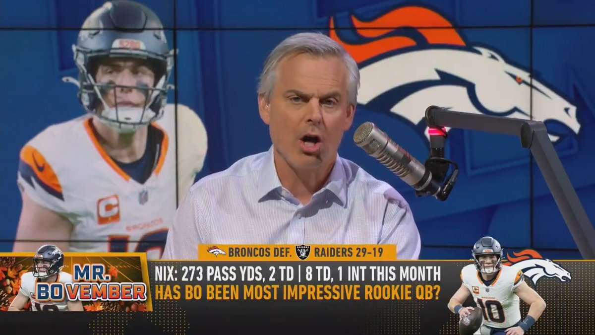.@ColinCowherd on Bo Nix: "There is nothing here that doesn't look like a star franchise quarterback."