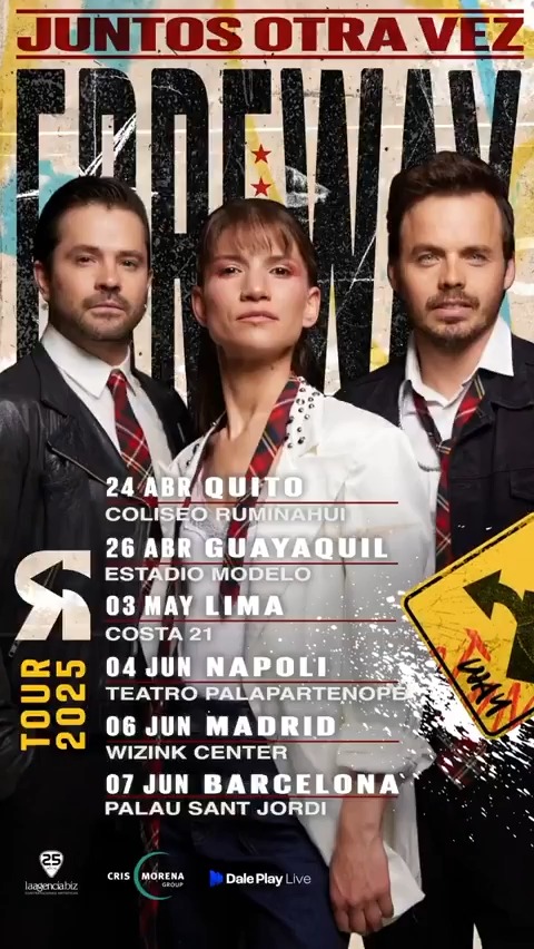 "Erreway": Porque anunció su regreso con un tour para 2025