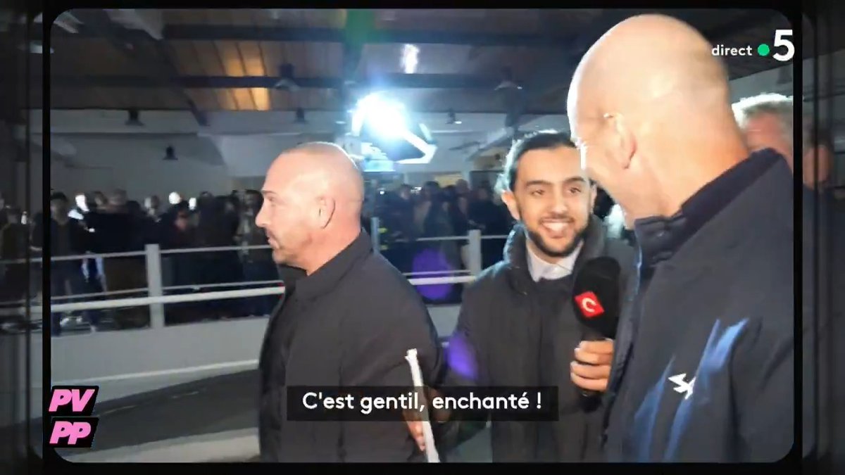 Quand notre reporter Zidane Azzouzi rencontre celui qui a inspiré son prénom : Zidane, ça donne ça...😎⬇️ Une rencontre très spéciale dans le #PVPP de Mohamed Bouhafsi #CàVous ⬇️