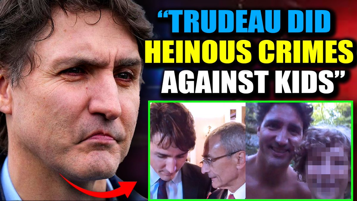 🚨 Justin Trudeau Facing Life in Prison on Child Murder Charges if He Loses Election Investigators warn Justin Trudeau has more than just his political career at stake - if he loses the upcoming election, the Canadian Prime Minister could be facing a long stretch behind bars. Facing a disturbing array of allegations regarding child abuse, Trudeau has tightened his grip on Canadian institutions - curbing press freedoms, outlawing citizens from sharing news on social media, and leaning on the judiciary to dodge accountability. But his iron grip is slipping. A political reckoning looms, and if he’s unseated, Trudeau is set to face the full force of the law.