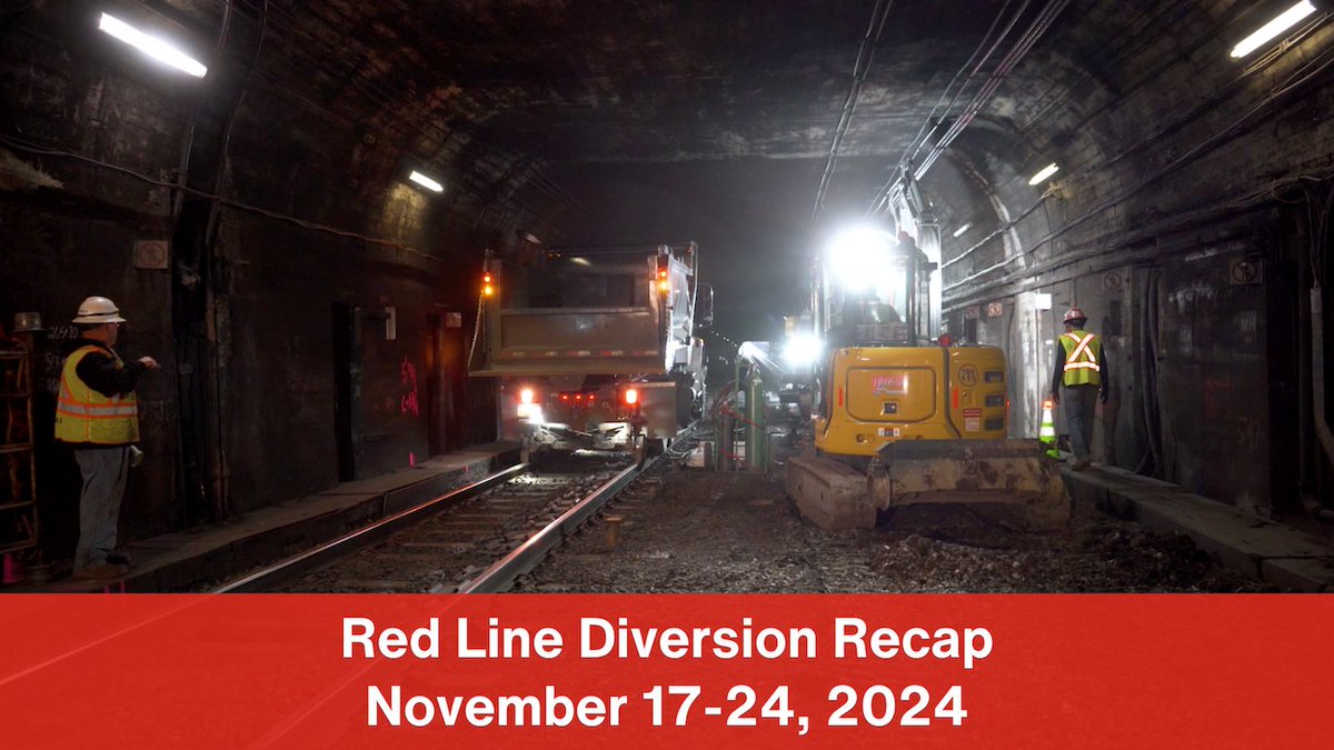 Red Line Speed Restrictions: 0️⃣ The Red Line is slow zone-free for the first time in at least 20 years. From November 17-24, we eliminated 2 slow zones & completed key infrastructure upgrades during the Red Line's last closure for our Track Improvement Program. #BuildingABetterT