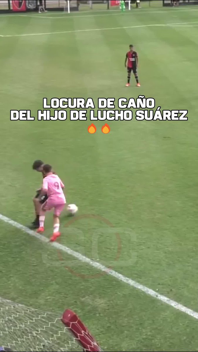 ¡OJO CON BENJA! Benjamín Suárez, hijo del Pistolero, tiró un caño ESPECTACULAR en el estreno del Inter Miami en la Illinois Newell's Cup.