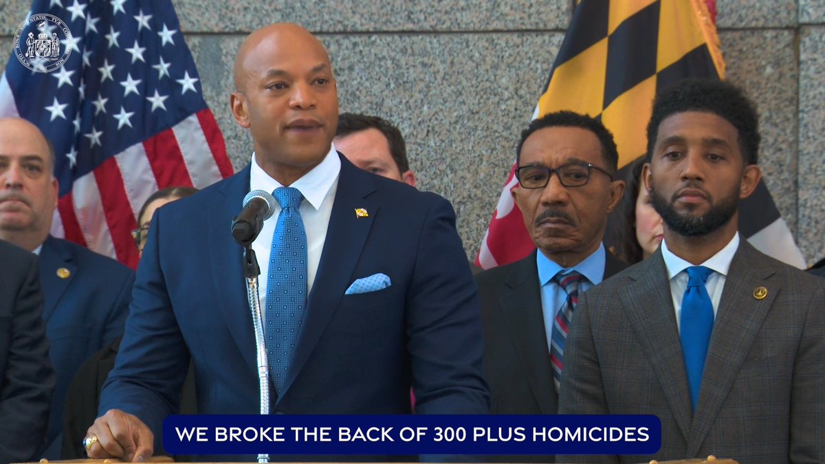 Today we announced the bust of a crime ring that touched nearly every jurisdiction in the state. The actions we have taken will make Maryland safer, and together, we are writing a new chapter in the story of public safety in our state.