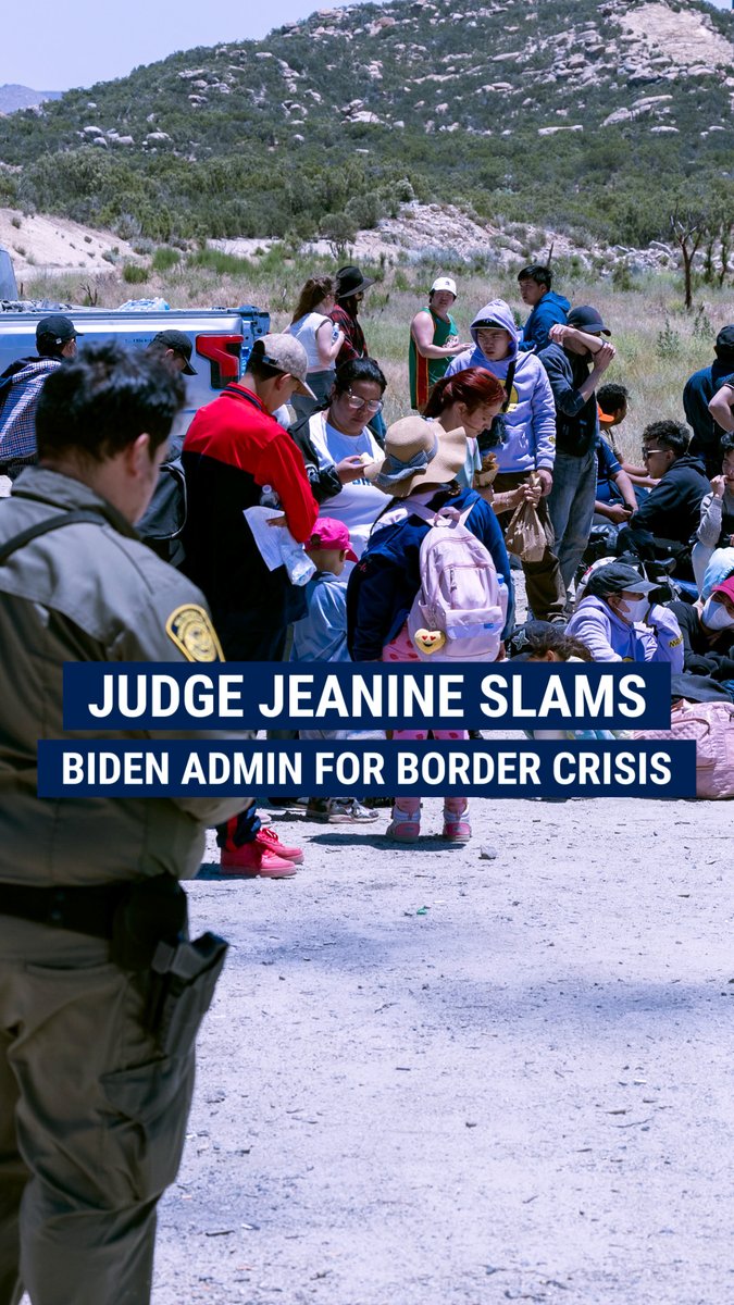'BREAKS MY HEART': Judge Jeanine slams the Biden-Harris administration for "looking the other way" as hundreds of thousands of migrant kids cross the border alone.