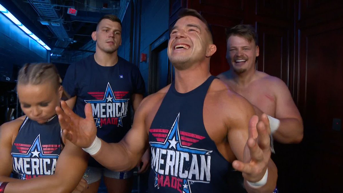 American Made loves it when a plan comes together! #WWERaw