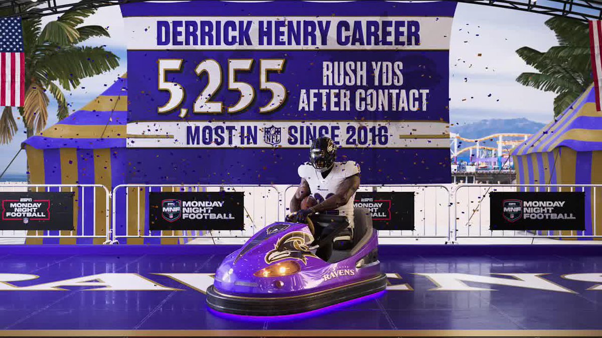 Derrick Henry has bounced off defenders all season 💥