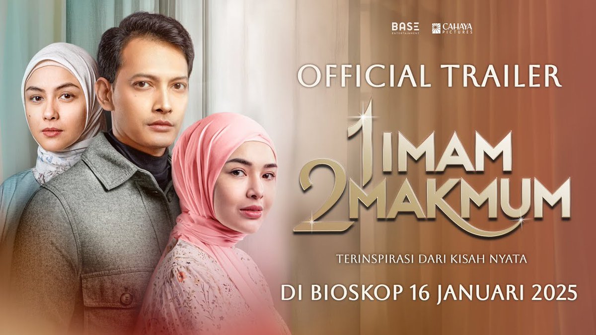 Ketika Fedi Nuril kembali ke fitrah alaminya~ Ini dia, 1 Imam 2 Makmum! Tayang 16 Januari 2025