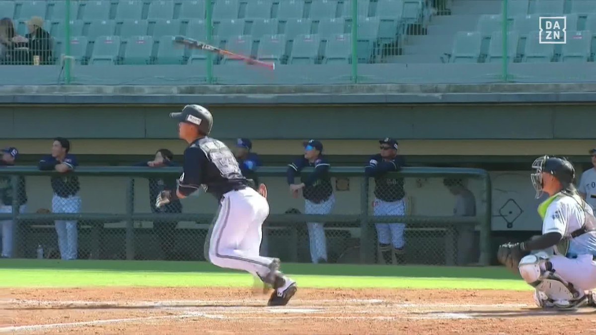 ／ 確信のバットフリップ ＼ #杉澤龍 変化球を完璧に 好守の直後に強烈な一発 ⚾アジアウインターリーグ（2024/11/26) 🆚NPBホワイト×台湾シーズ 📱Live on DAZN #DAZNAWB #Bs2024