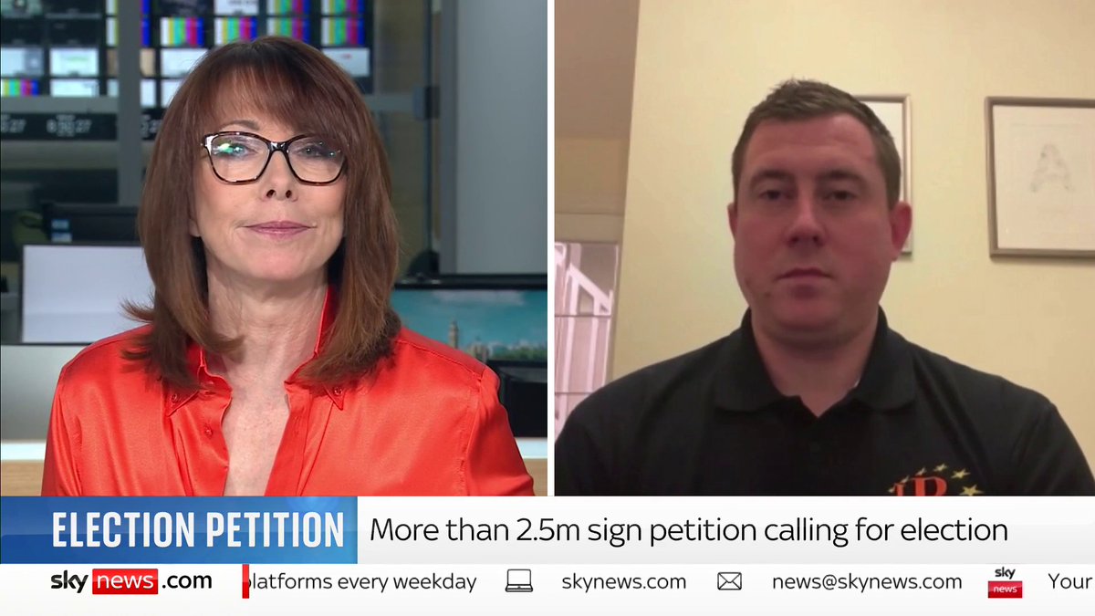 Do we need another General Election? Over 2.5 million people have signed a petition in favour. Here's the man behind it - Michael Westwood - who says Labour has gone back on its promises. #KayBurley OM