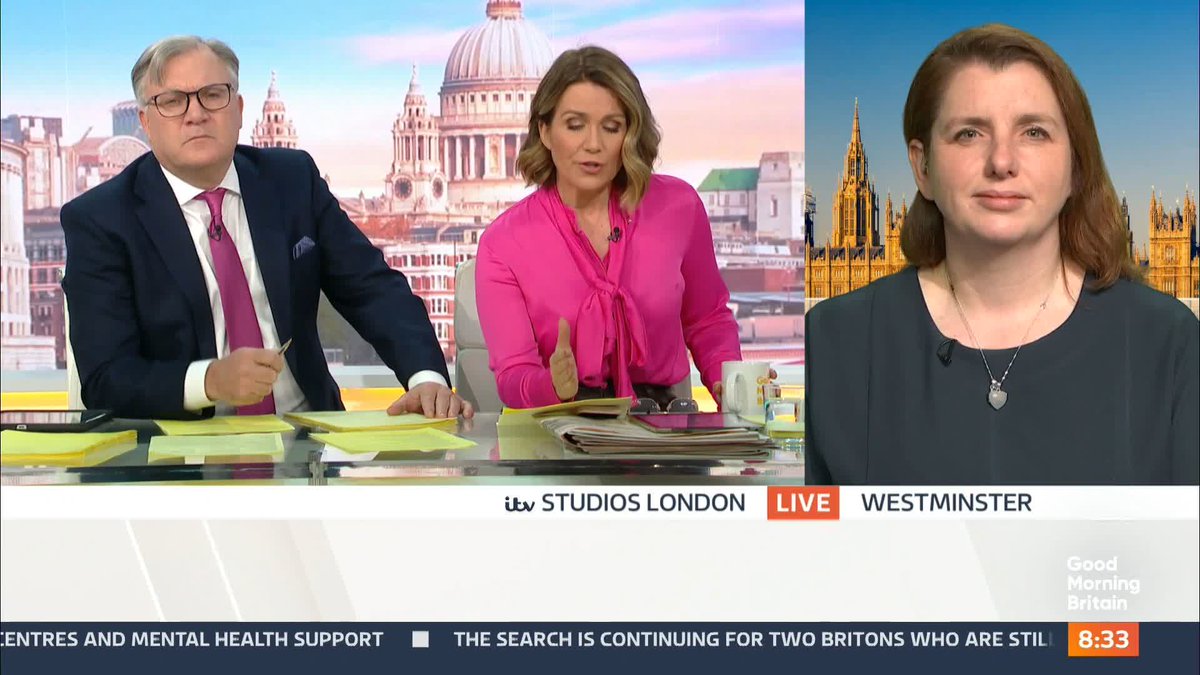 'How many of the people who are currently jobless, would you classify as 'shirkers'? - Susanna Reid Work and Pensions Minister Alison McGovern is challenged on the government's plan to get people back into work in a bid to tackle Britain’s ballooning welfare bill.
