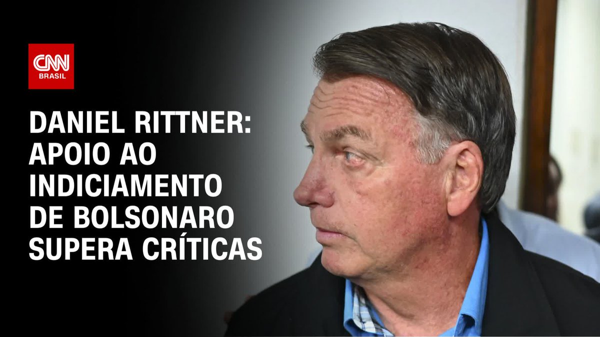 Daniel Rittner: Três em cada quatro postagens opinativas feitas nas redes sociais nos últimos dias são favoráveis ao indiciamento do ex-presidente Bolsonaro. Toma vergonha CNN, que sujeira! Você é a favor ou contra o indiciamento de Bolsonaro?